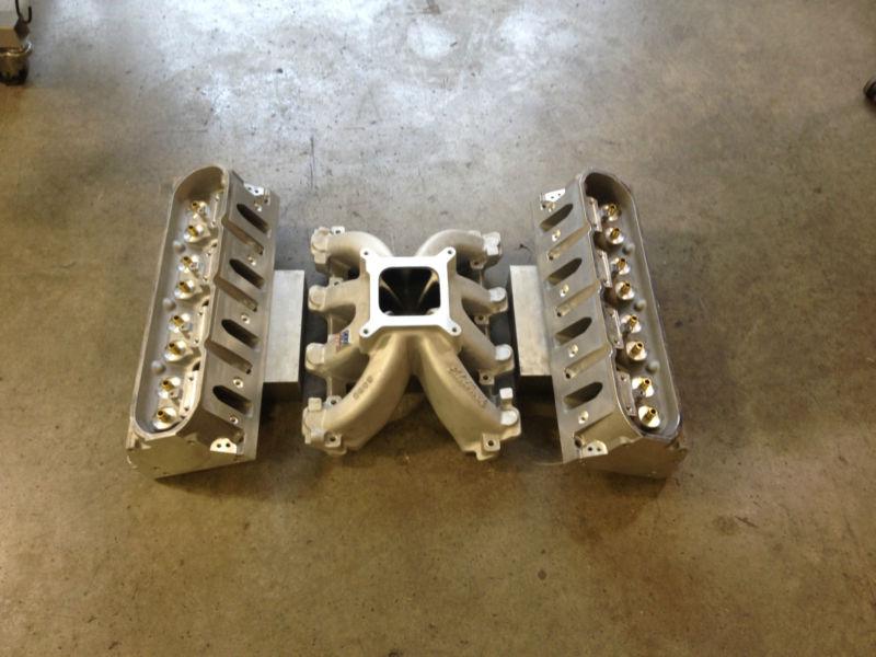 Dart #11020020 pro 1 ls1 cylinder heads & edelbrock 2809 intake manifold