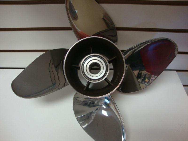 Honda 4 blade stainless prop