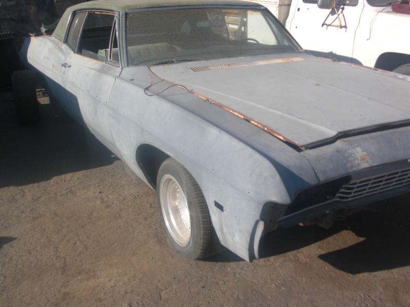 1968 impala custom * fastback * fender door hood trim seat panels bumper grill