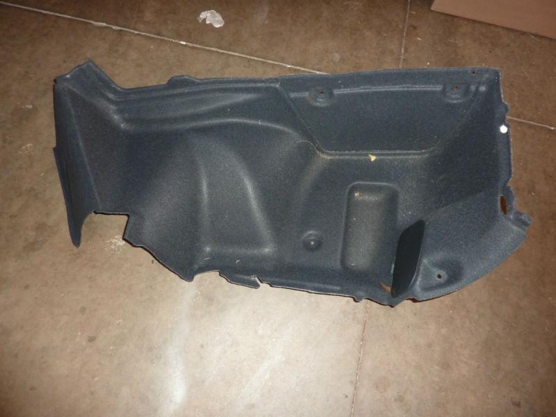  2006 07 honda accord coupe trunk lining carpet liner driver side oem