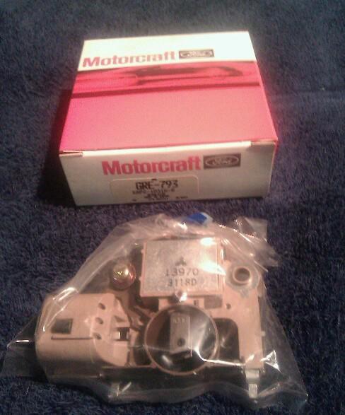 Motorcraft voltage regulator fit 1988-91 tempo & topaz