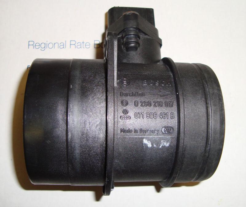 95-05 vw gti jetta vr6 mass air flow meter sensor 0280218017 bosch 071906481b