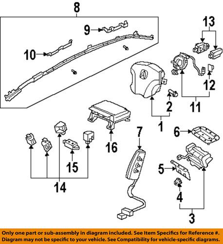 Acura oem 90134s6aa80 air bag-driver air bag bolt