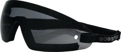 Bobster sunglasses wrap around black w/smoke lens bw201