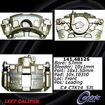 Centric parts 142.48126 front left rebuilt caliper with pad