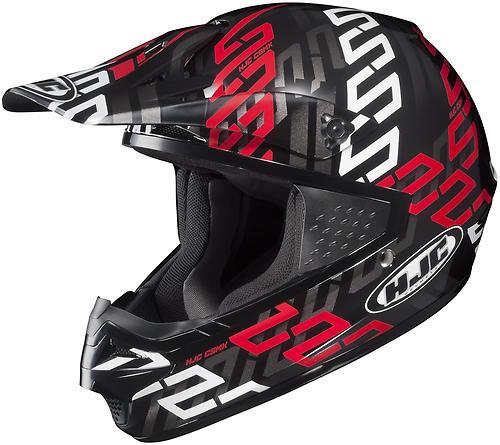 New hjc cs-mx link offroad/motocross adult helmet, mc-1/red/black/white, 2xl/xxl