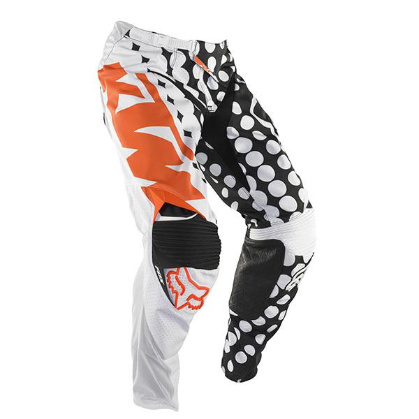 New 2014 fox racing mens adult mx atv riding black white 360 ktm pants moto x