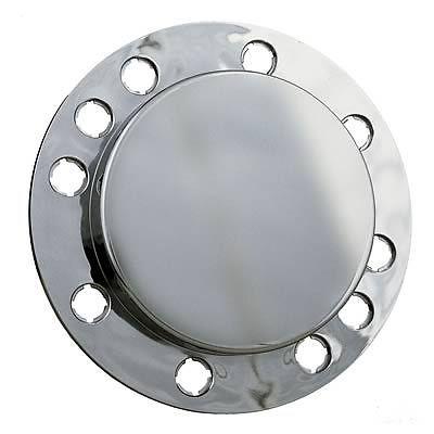 Trans-dapt 9090 distributor cap cover gm hei chrome plastic each