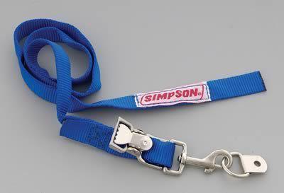 Simpson helmet restraint 36007bl