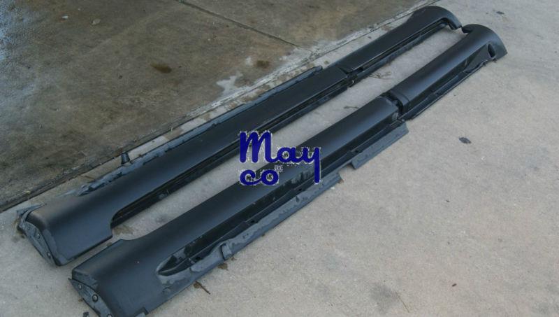 Volvo s60 01-09 complete rocker panel molding set left + right side oem orignal