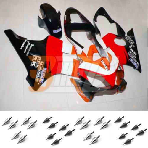 Free bolt kit! injection fairing kit for honda cbr600 f f4i 2001 2002 2003 an