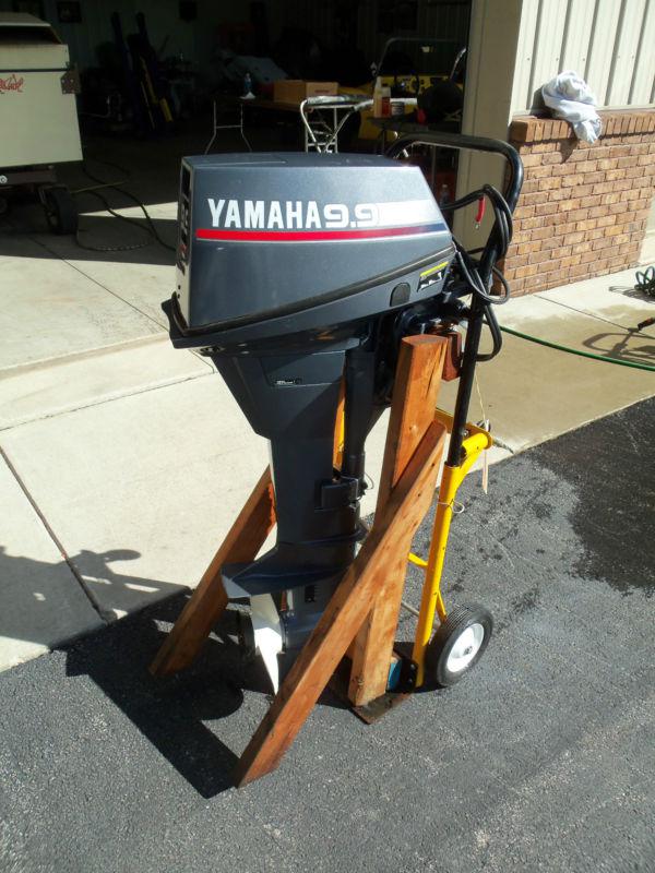 New never ran 1994 yamaha 9.9 outboard motor with electric start