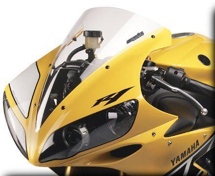  yamaha r1 04-08 quality hbr sr windscreen clear replace your one