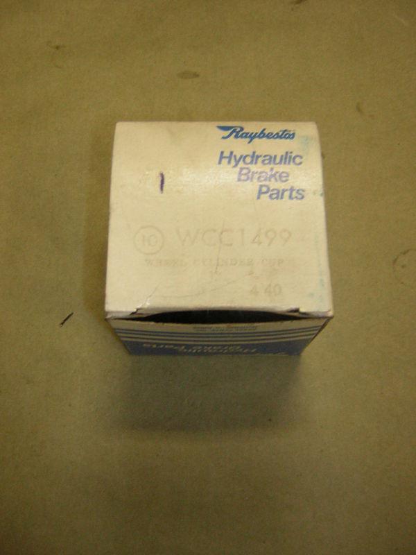 Raybestos wcc5174  1 3/16" wheel cylinder cups box of (10) nos vintage cars new 