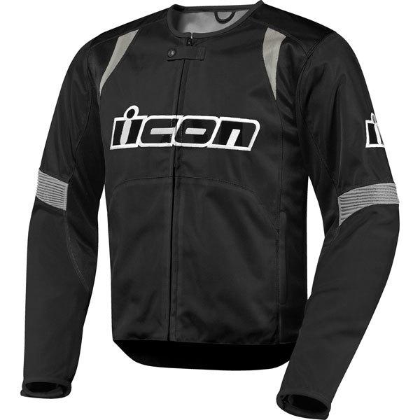 Black m icon overlord textile jacket