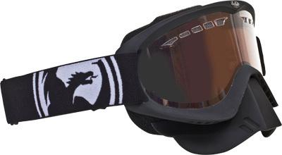 Dragon mdx snow goggle coal w/amber lens 722-1388