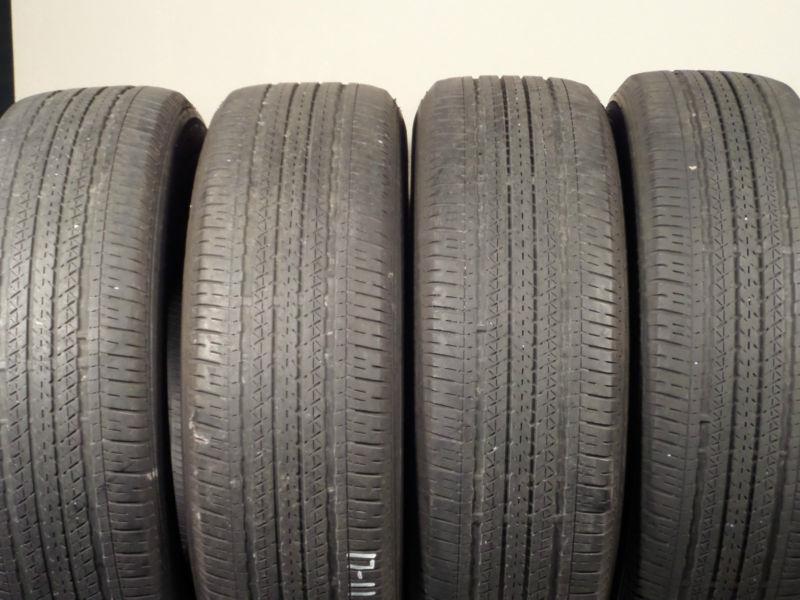 Nice set of 4 225/65r17 bridgestone dueler hl 400   225/65/17   usedtire  17-11g