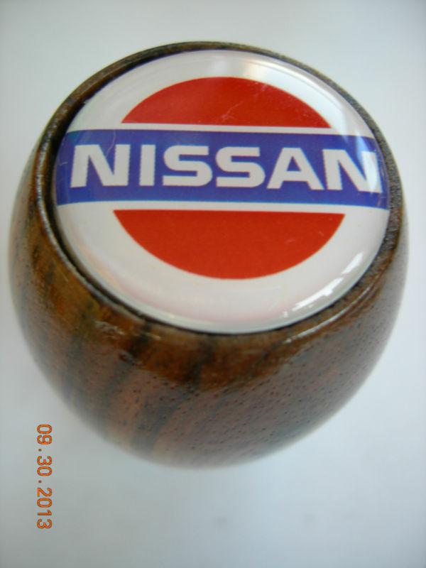 Nissan gear shift knob wood nissan