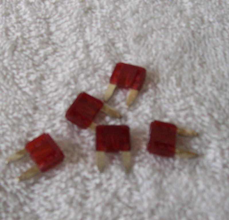 Mini blade type fuses - 7.5 amp - lot/10