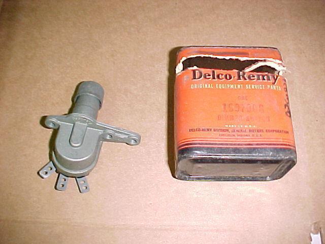 Nos gm ford mopar delco remy headlight dimmer switch in sealed box - 1997008