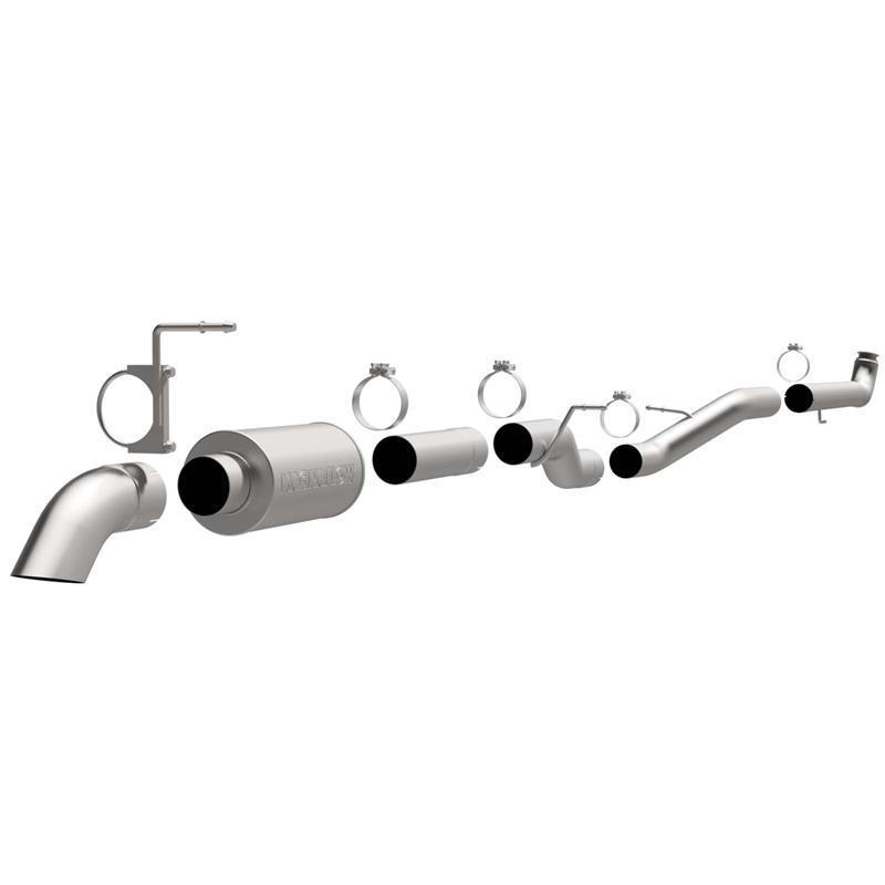 2001-2007 chevrolet duramax magnaflow 4" turbo-back exhaust system 17129