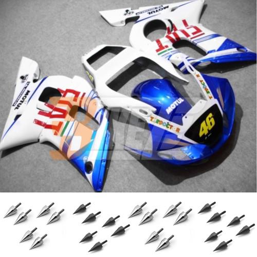 Free bolt kit! injection fairing kit for yamaha yzf 600 r6 1998 99 00 01 2002 ak