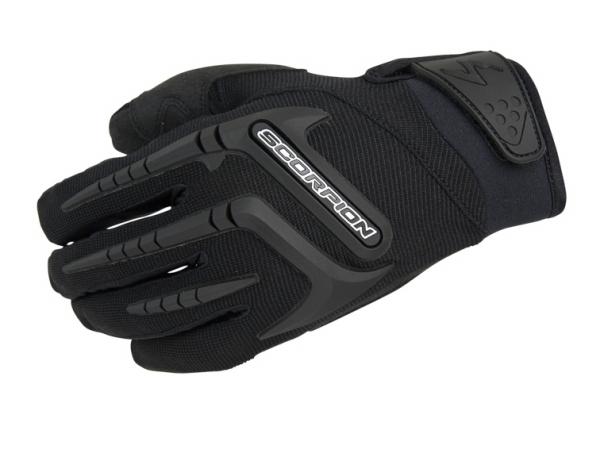 Scorpion mens skrub textile motorcycle gloves black xxxl 3xl g12-038