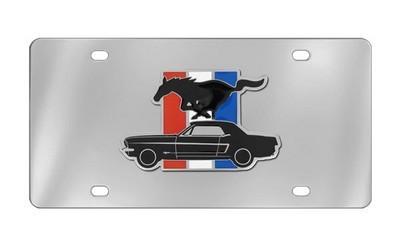 Ford genuine license plate factory custom accessory for mustang style 2