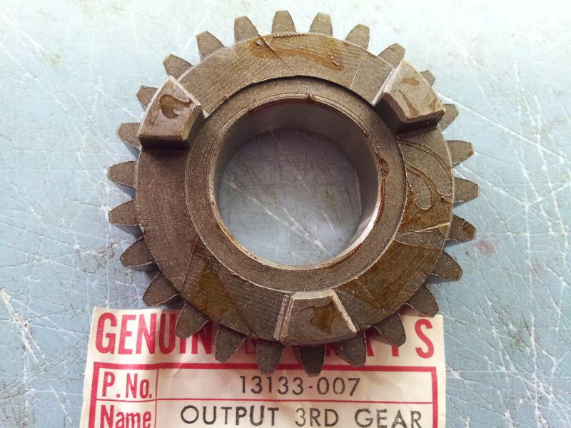 A7 a7ss avenger a1 samurai a1ss 1966-1971 3rd drive gear output 13133-007 nos