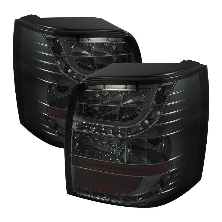 Tln autoparts volkswagen passat 97-00 5dr led tail lights - smoke