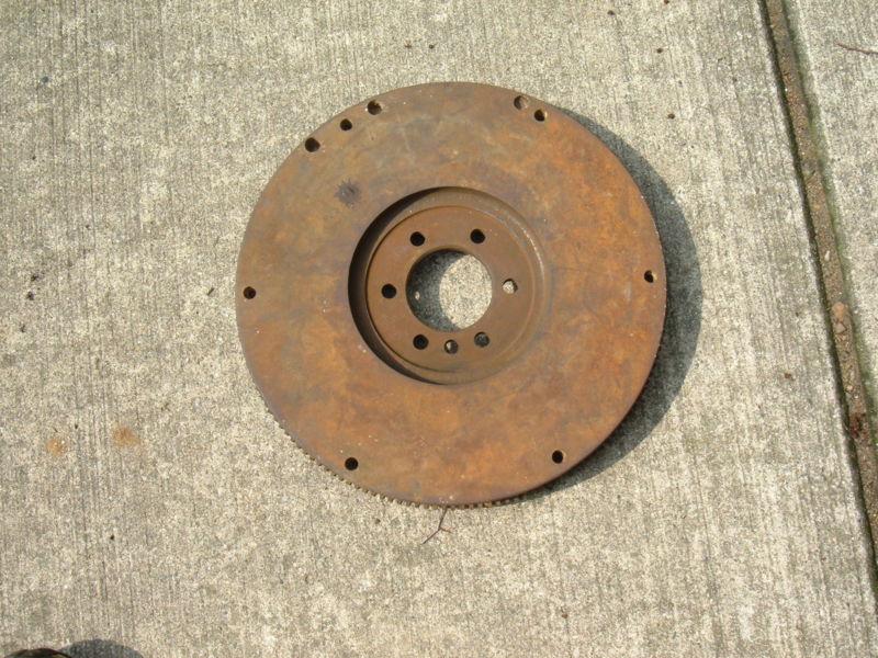 Original automotive 1963 chevy 13" fly wheel 327 small block engine!!  used!!