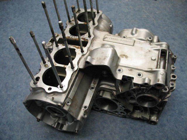 Crankcases engine motor cases 1973 honda cb350f cb 350 f four cylinder