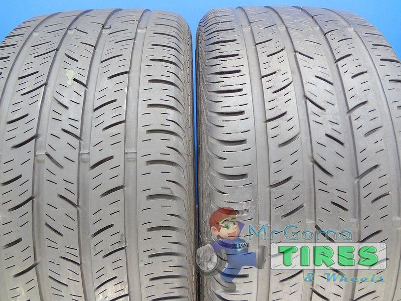 2 continental contiprocontact mo 245/40/17 used tires free m&b 24540r17 2454017