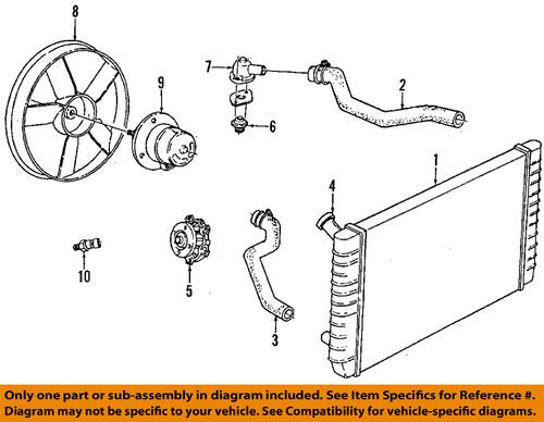 Gm oem 24507563 thermostat/engine coolant thermostat