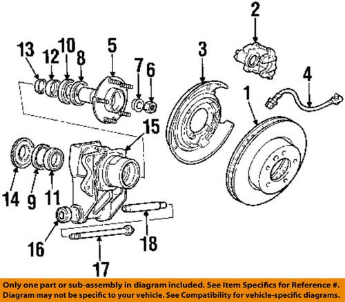 Jaguar oem cbc4705 abs ring/rear abs wheel sensor