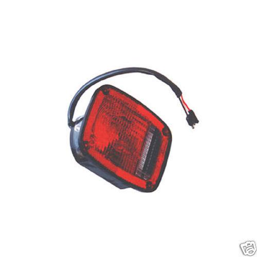 Tail light rh black 87-90 jeep yj passenger side