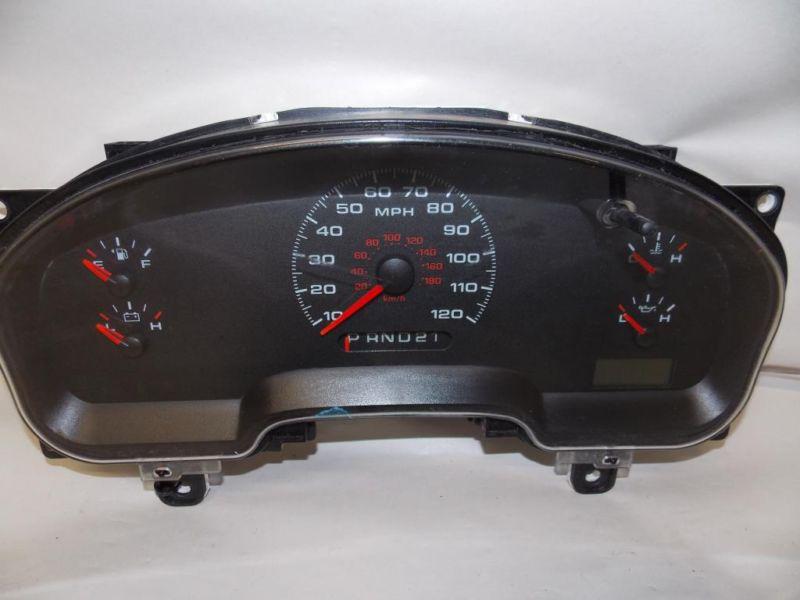 06-06 ford f150 119k instrument cluster speedometer 2006 #7085