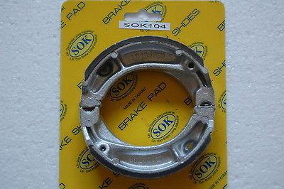 Rear brake shoes fit honda sl 100 125, 70-73 sl100 k1 k2 k3, 77-80 sl125 sl125k2