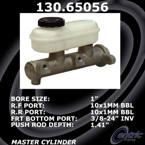 Centric 130.65056 brake master cylinder-premium master cylinder