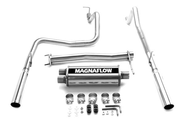 2004-2012 chevrolet colorado magnaflow 2.5" cat-back dual exhaust system 15846