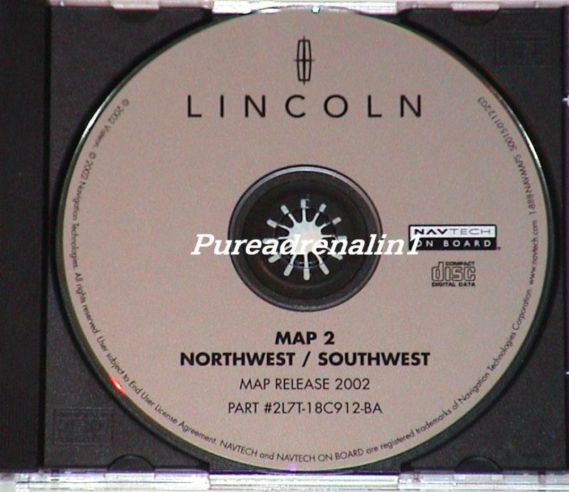 2003 ford expedition xlt eddie bauer navigation map cd 2 nw southwest nm tx co