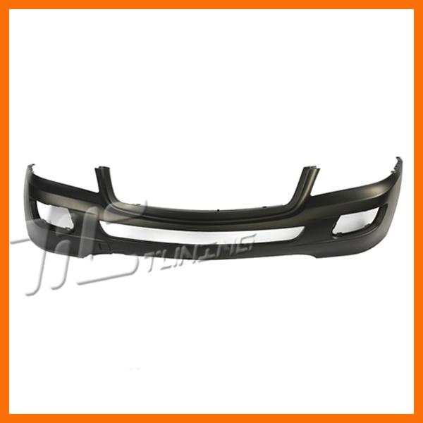 06-08 mercedes ml350 frontfront bumper primered no washer&park aid ml3 w/o sport