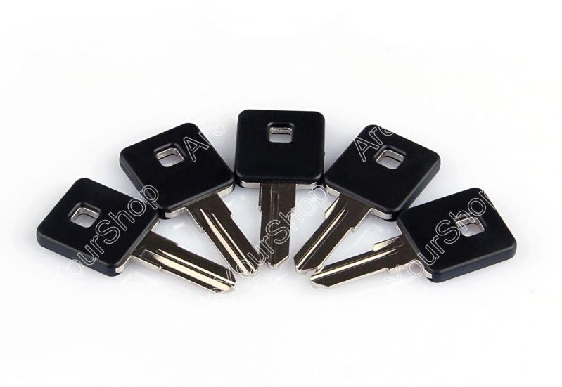 5pcs blade blank key motorcycle for harley sporter 883 & 1200 all year black