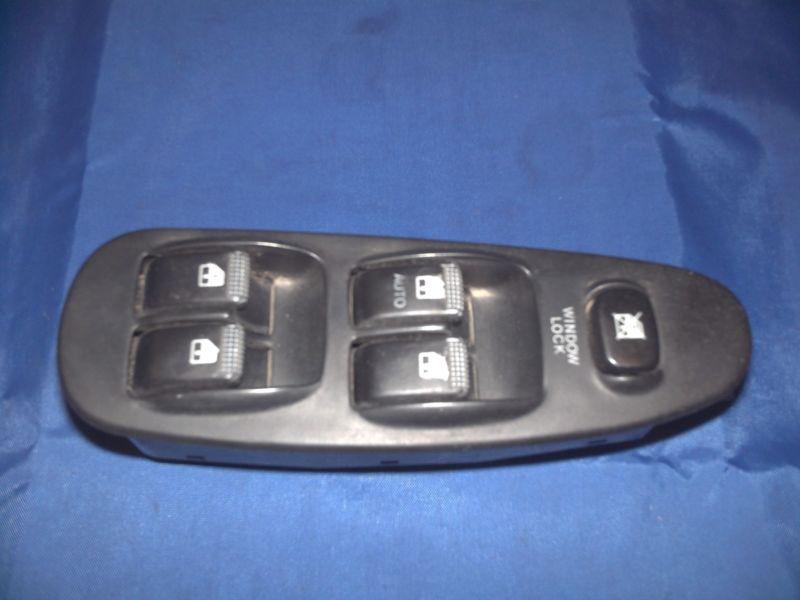 02-03 kia spectra master power window switch left driver side lh gray