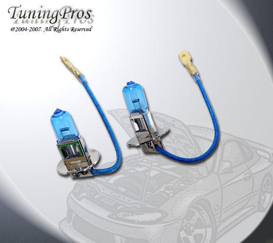 H3 12v 100w 5000k white 1 pair xenon gas hid light bulbs foglight 2pcs