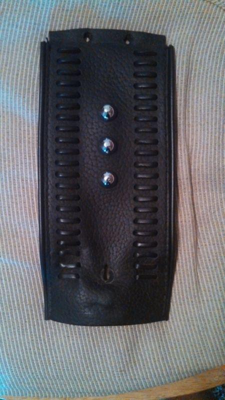 Harley davidson leather tank panel for softail