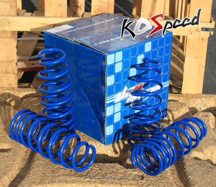 Dna blue suspension lowering spring/springs mazda rx8 se3p jmzse 1.75"/1.5" drop