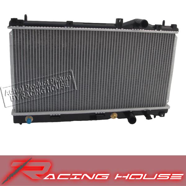 1995-1999 dodge neon 2.0l 1-row aluminum core radiator a/c models assembly only