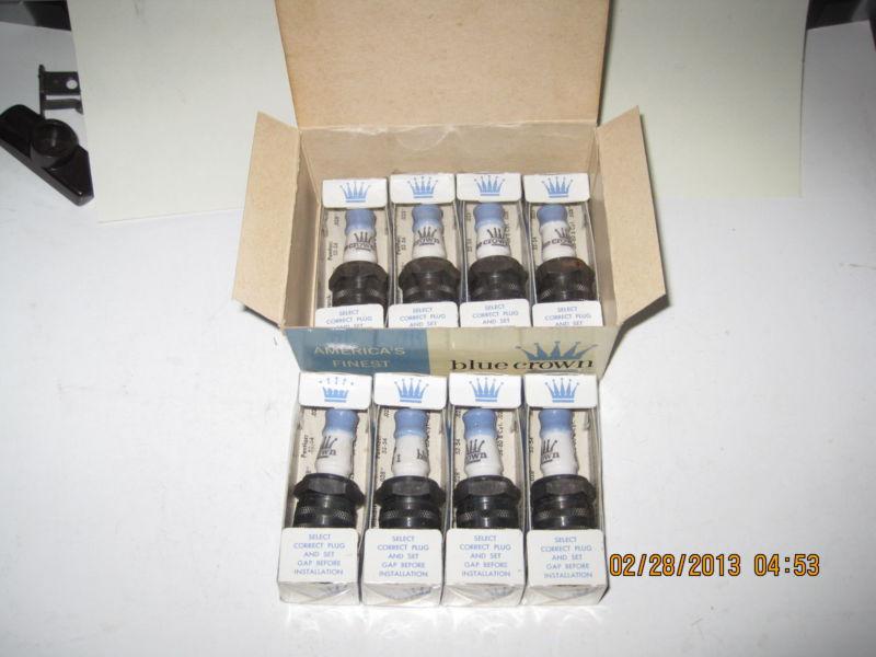 Blue crown e11 spark plugs,1955-1956 ford,lincoln v8,1958-1960 292, merc 312-368