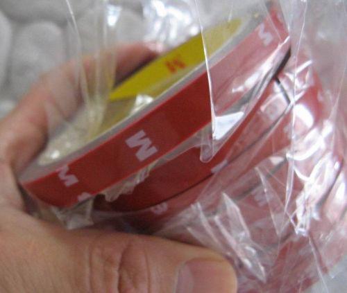 3m auto acrylic foam double sided attachment tape 10mm  1*pcs